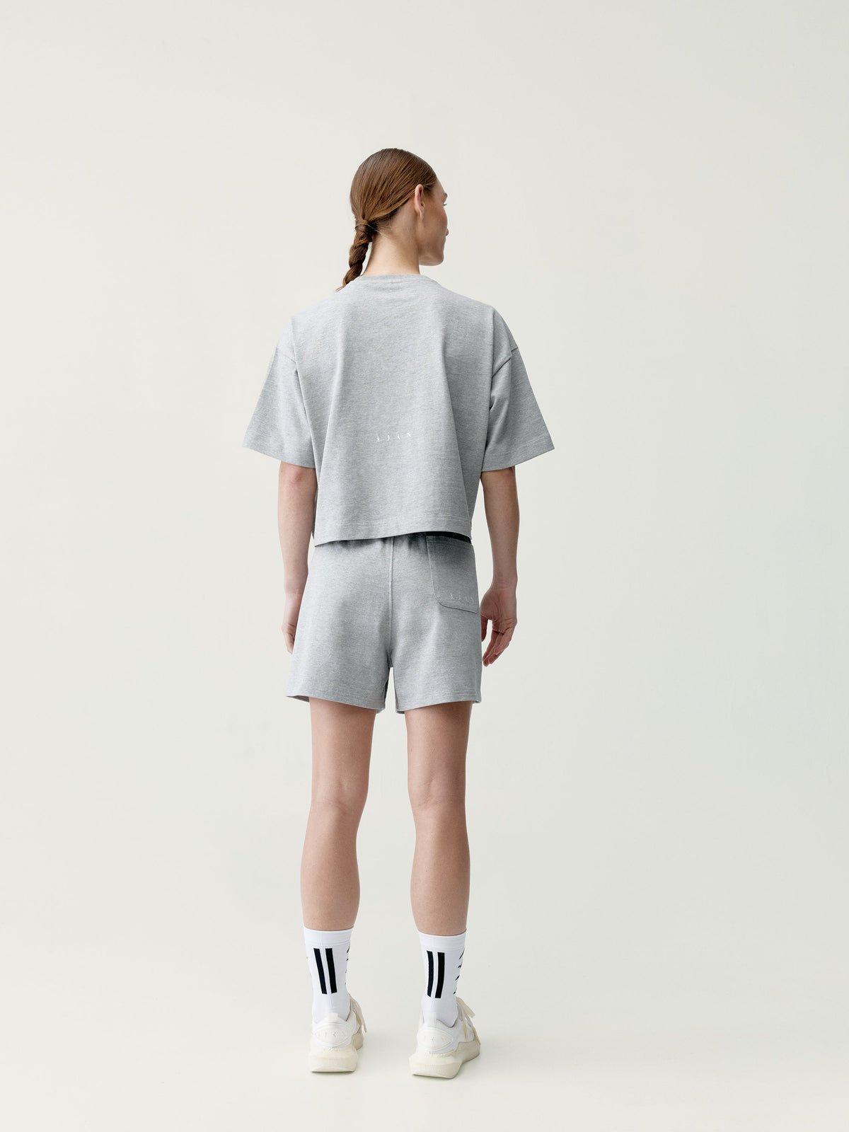 Short Shorts - Heather Grey - Women