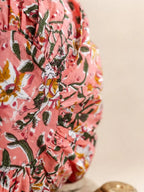 Leyli Rose - Coussin Rond