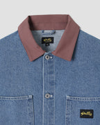 Chaqueta tipo mono - Denim piedra de los años 70
