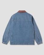 Chaqueta tipo mono - Denim piedra de los años 70