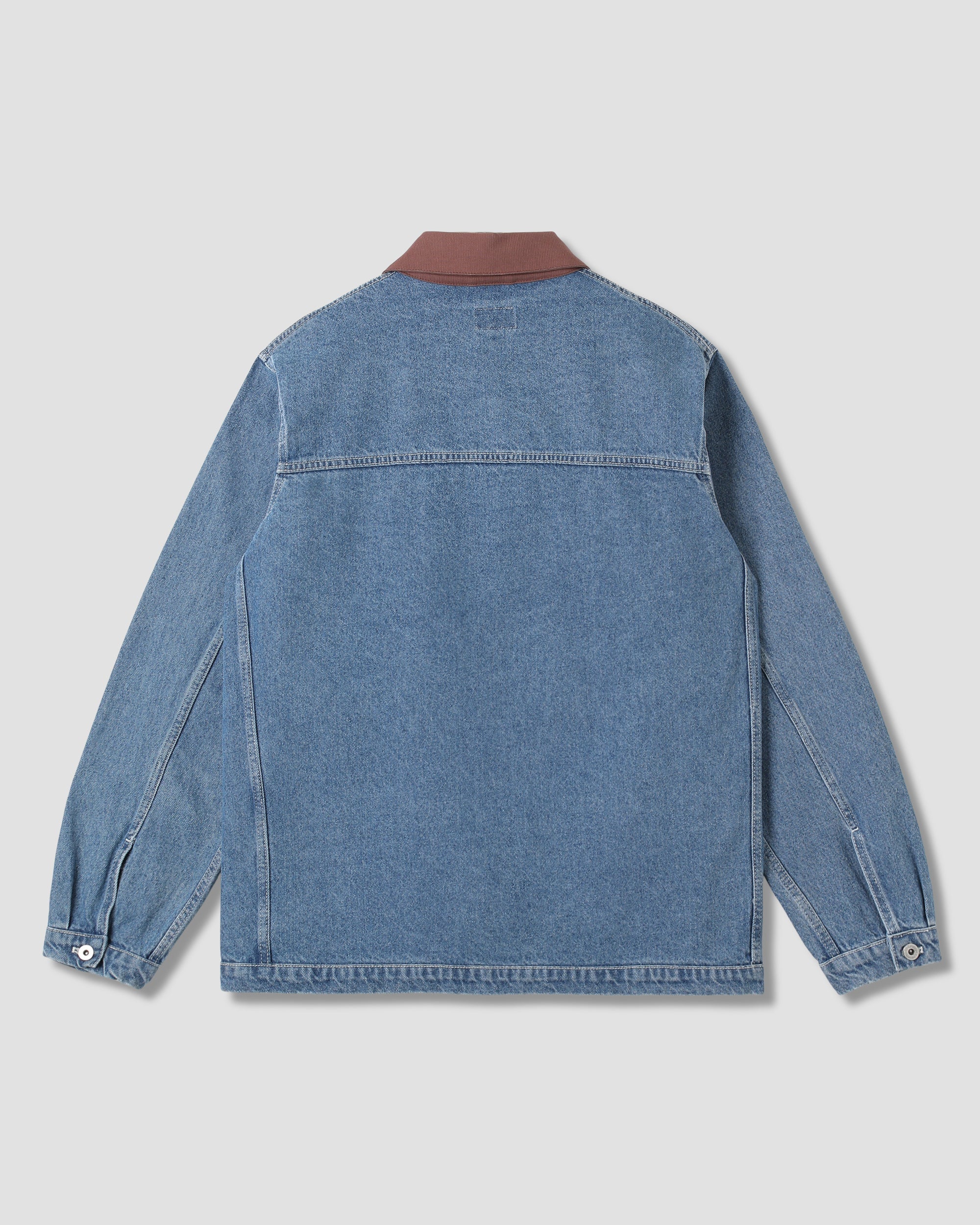 Chaqueta tipo mono - Denim piedra de los años 70