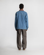 Chaqueta tipo mono - Denim piedra de los años 70
