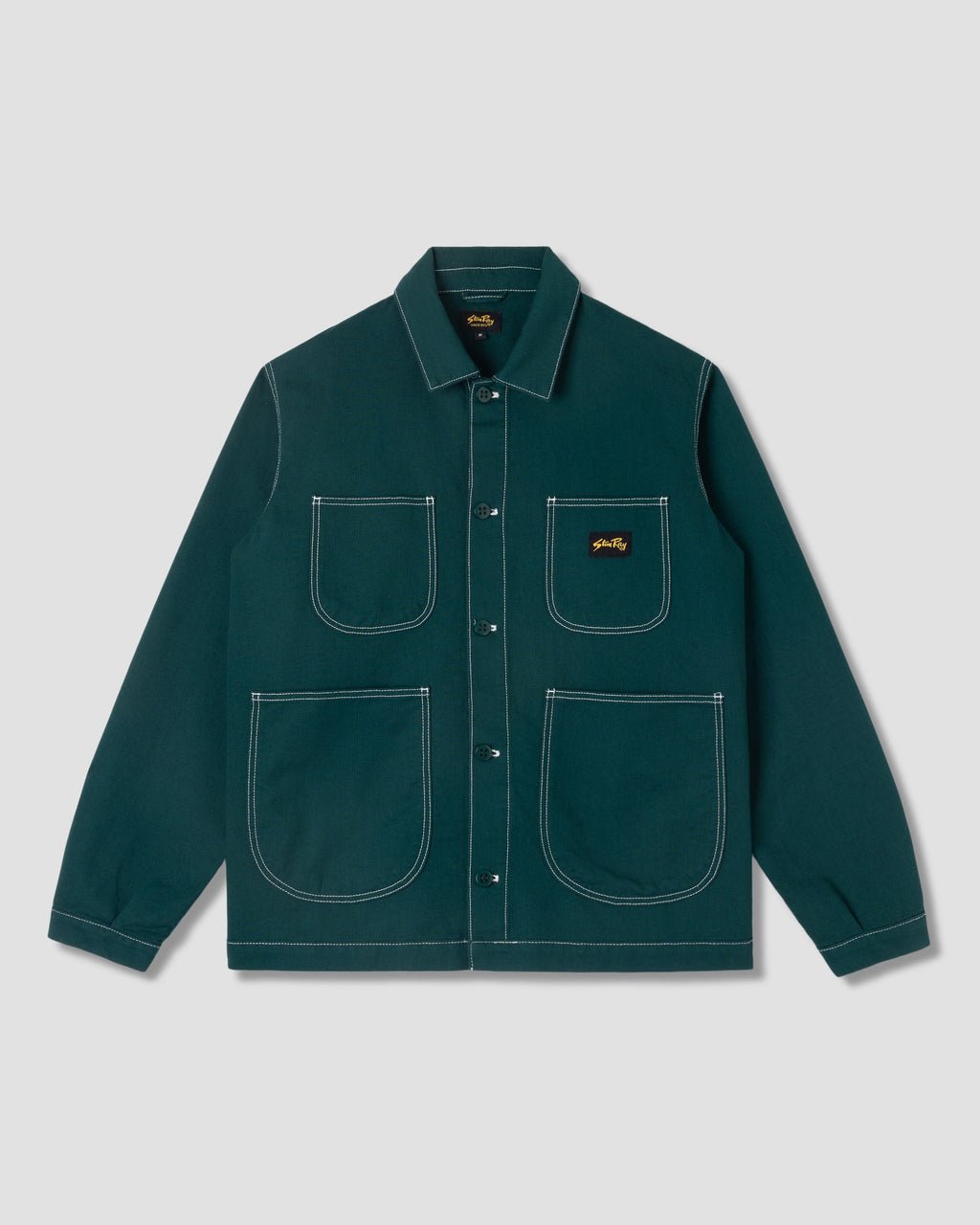 Coverall Jacket - Botanical Green Bedford