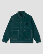 Coverall Jacket - Botanical Green Bedford