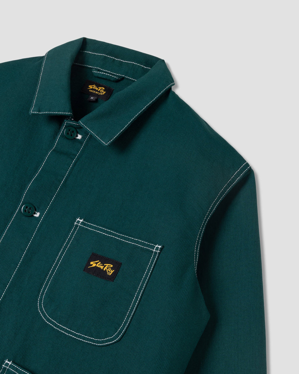 Coverall Jacket - Botanical Green Bedford