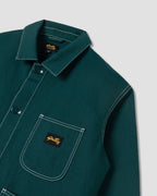 Coverall Jacket - Botanical Green Bedford