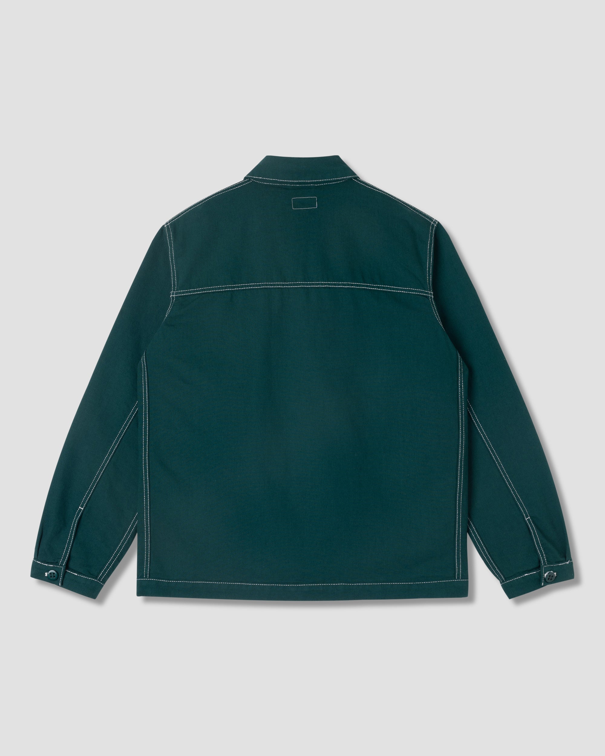 Coverall Jacket - Botanical Green Bedford