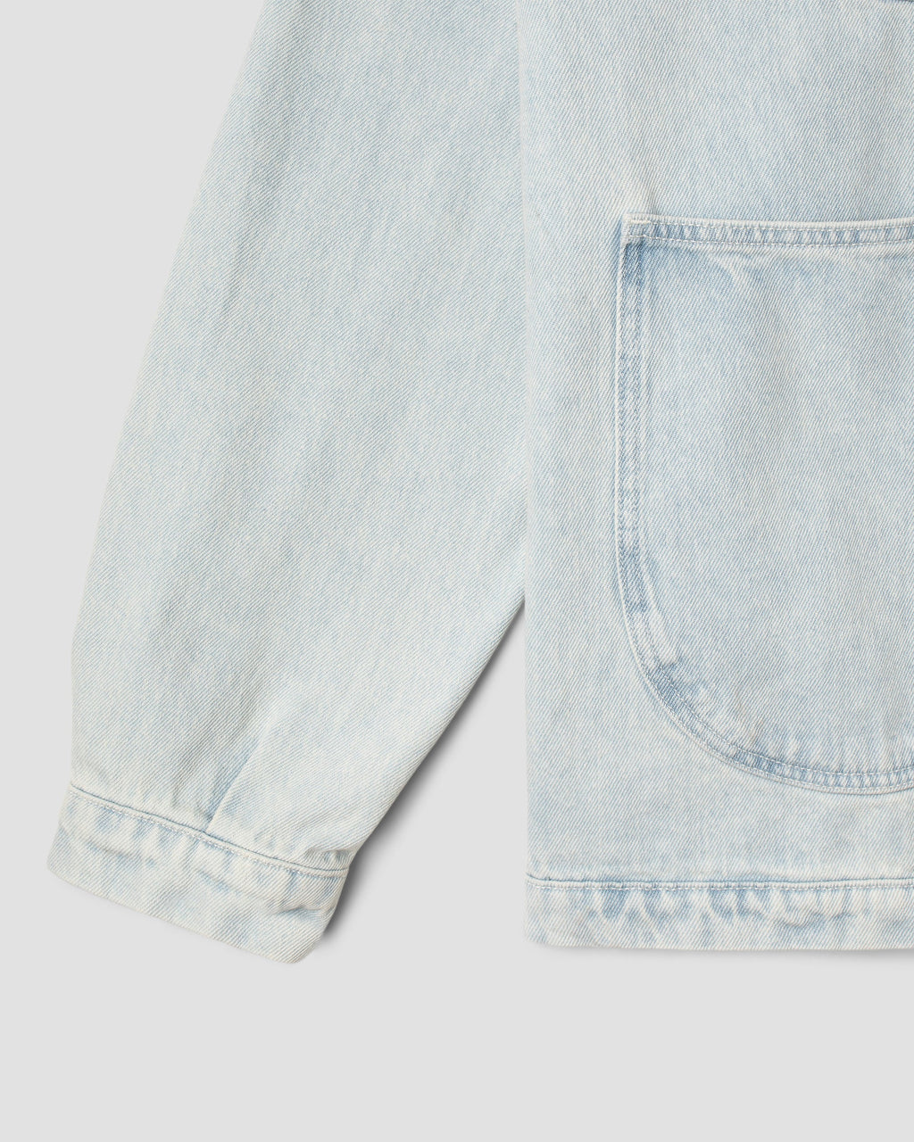 Coverall Jacket - Lite Blue Denim