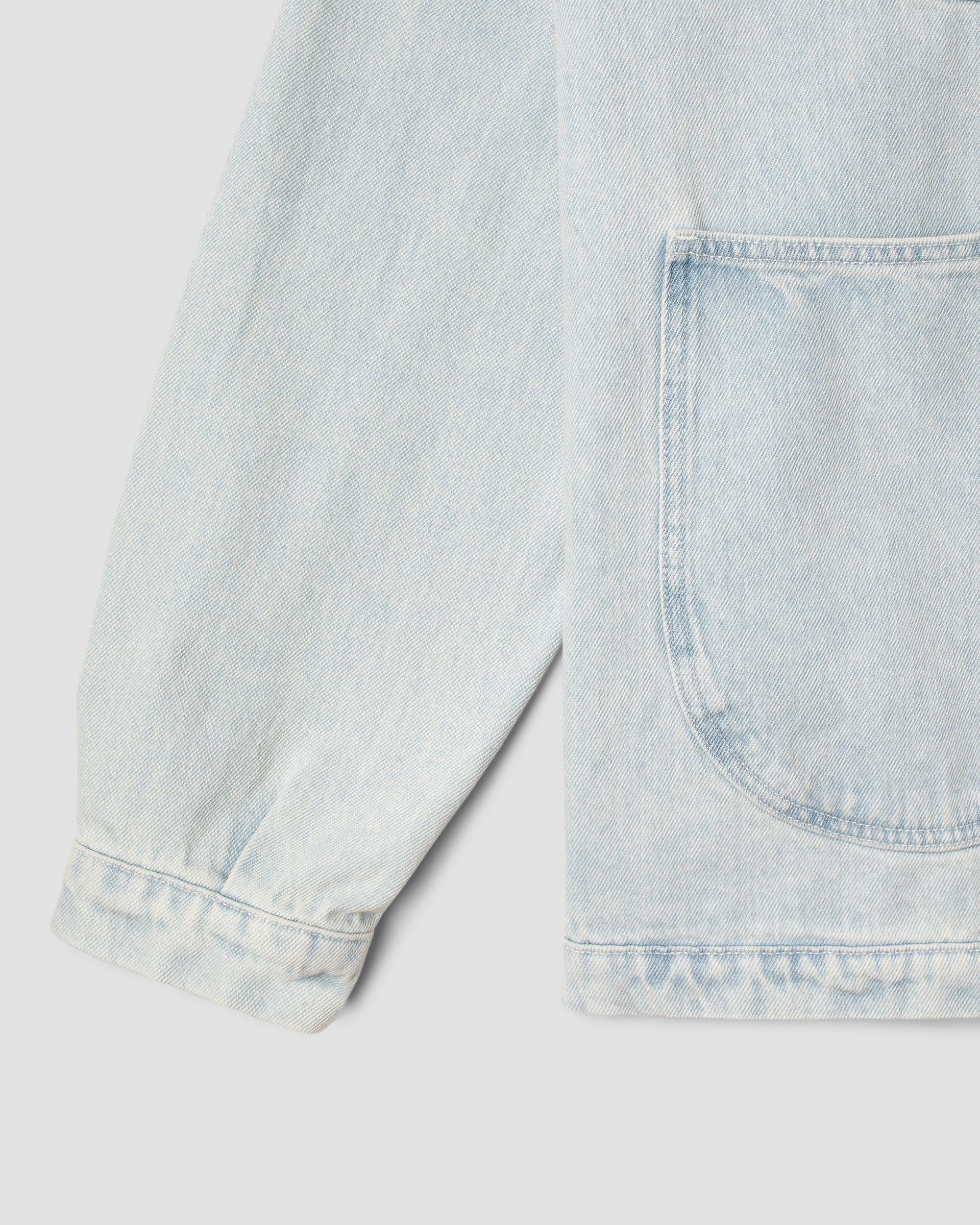 Coverall Jacket - Lite Blue Denim