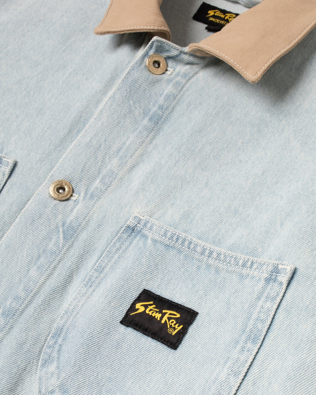 Coverall Jacket - Lite Blue Denim