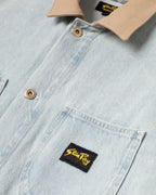 Coverall Jacket - Lite Blue Denim