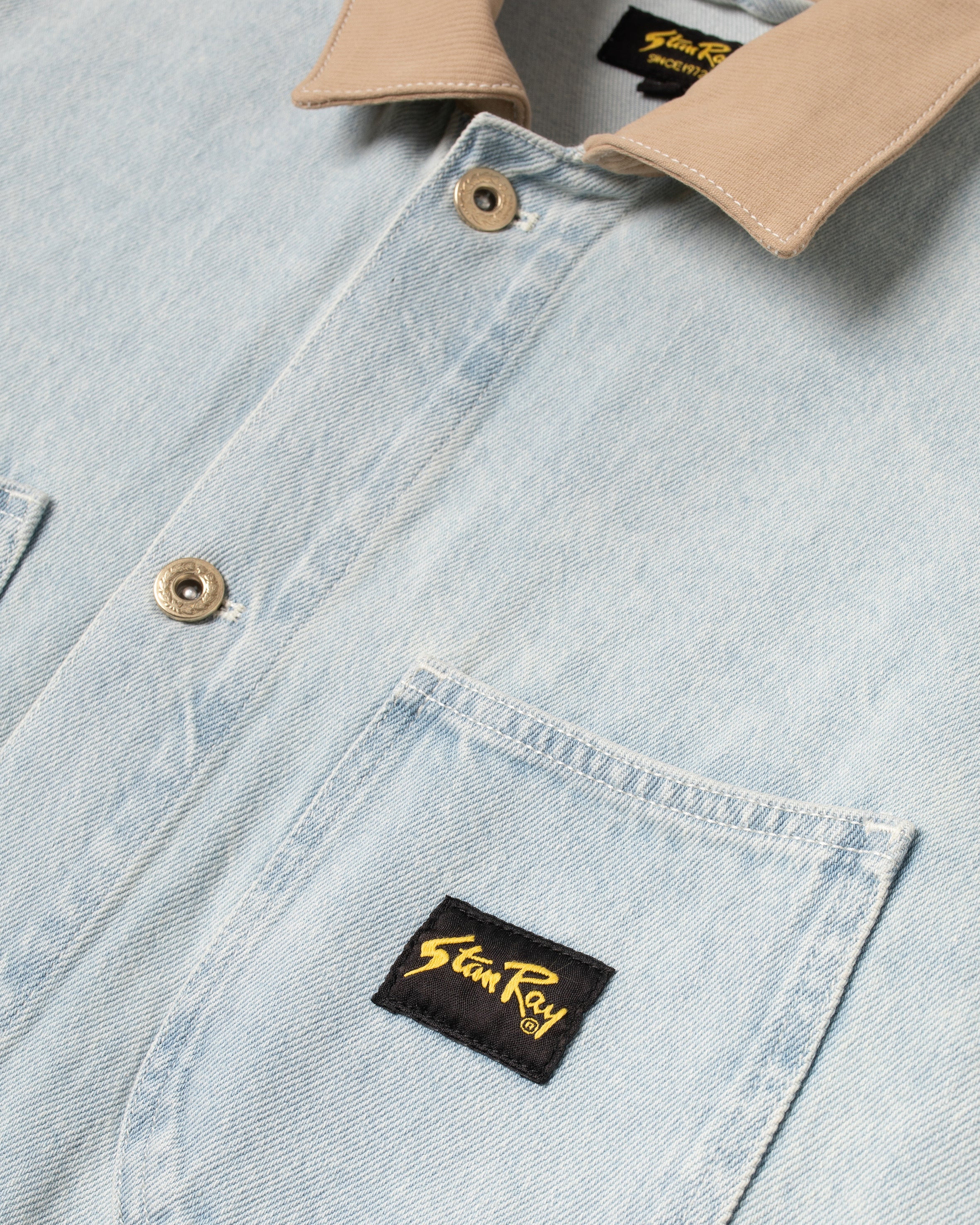 Coverall Jacket - Lite Blue Denim