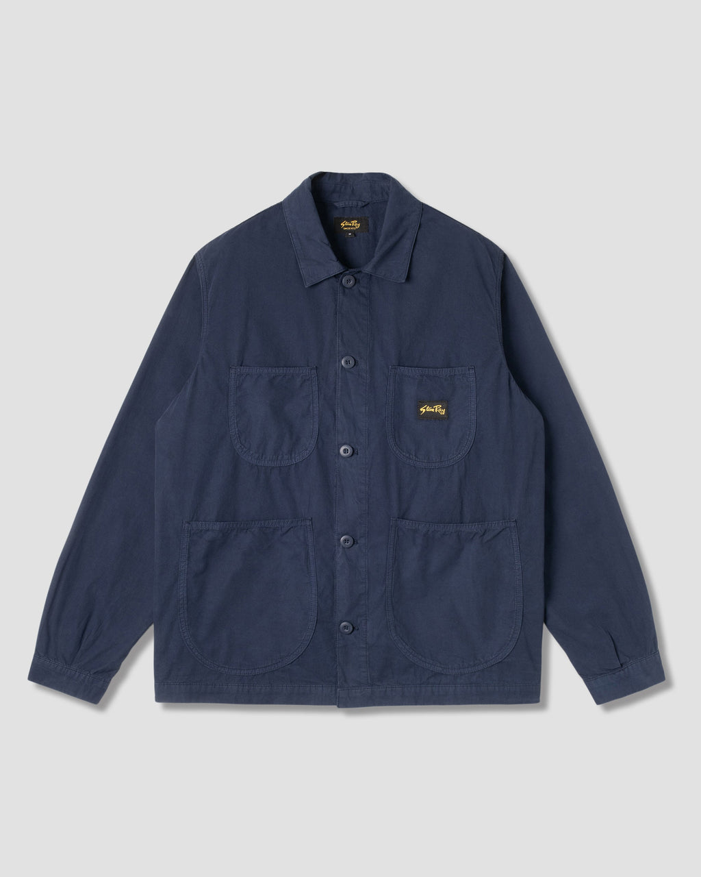 Coverall Jacket - Navy Poplin