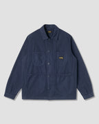 Coverall Jacket - Navy Poplin