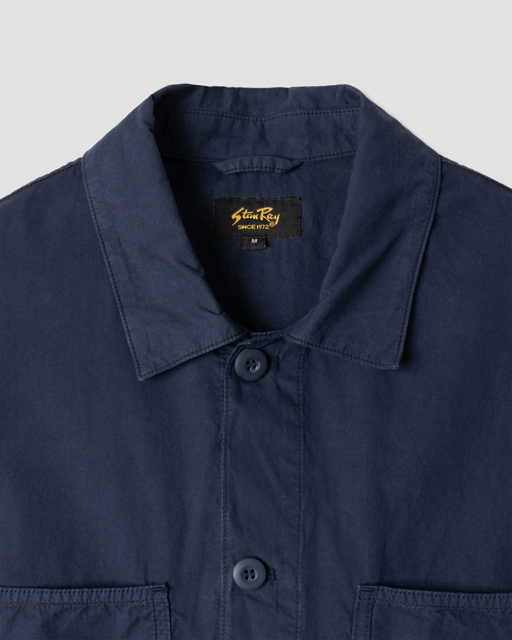 Coverall Jacket - Navy Poplin