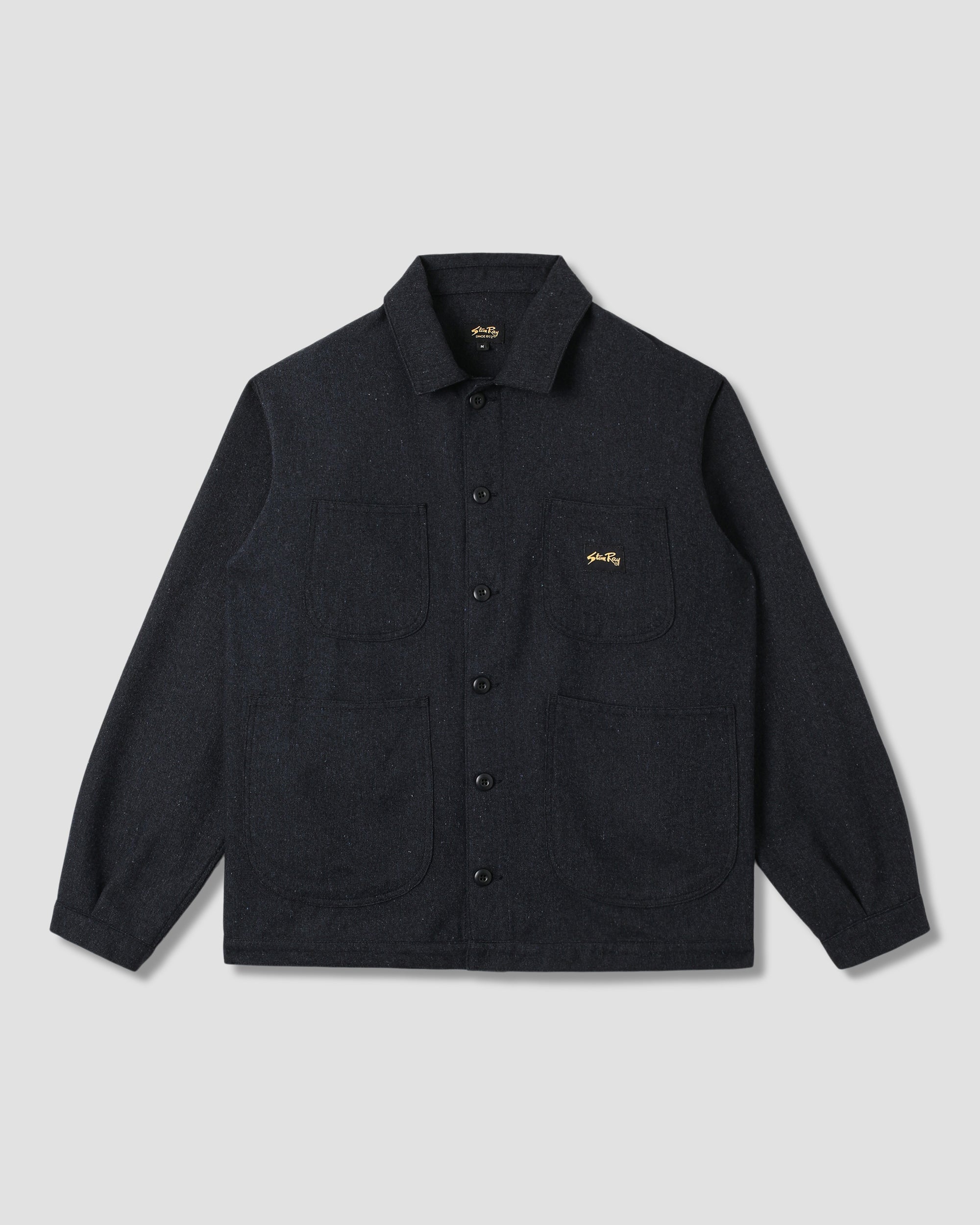 Coverall Jacket - Navy Wool