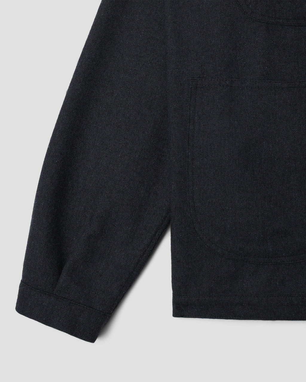 Coverall Jacket - Navy Wool