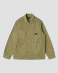 Coverall Jacket - Olive Poplin