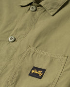 Coverall Jacket - Olive Poplin