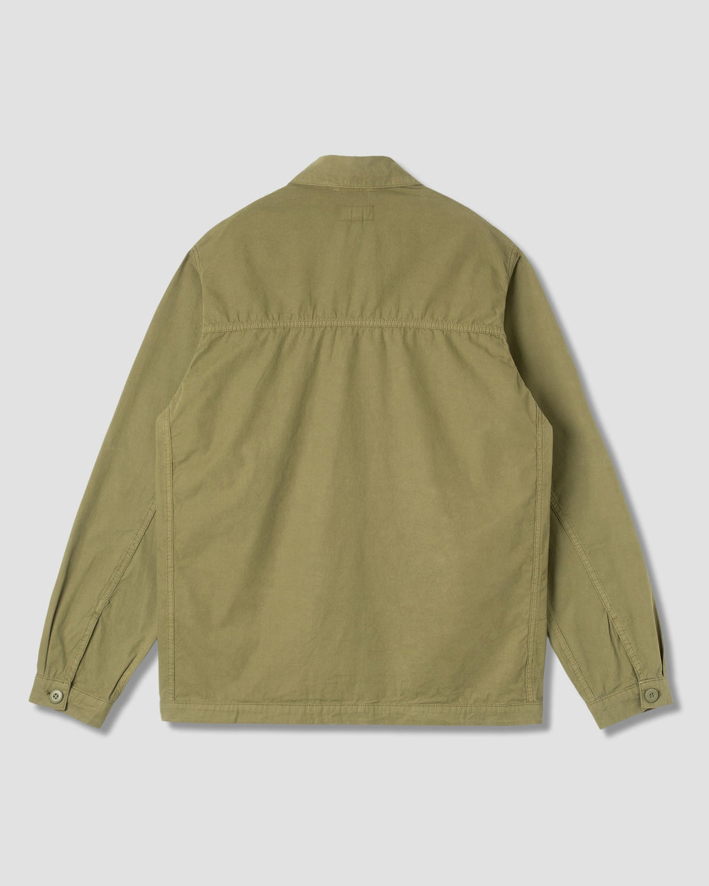 Coverall Jacket - Olive Poplin
