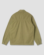 Coverall Jacket - Olive Poplin