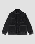 Coverall Jacket - Stonewashed Black Denim