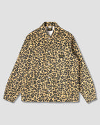 Coverall Jacket - Washed Leopard Camo Duck