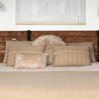 Wool Cushion Cover - Brown