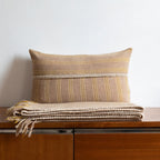 Wool Cushion Cover - Brown