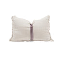 Linen and Cotton Cushion Cover - Ecru