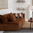Housse De Coussin En Laine - Marron