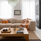 Wool Cushion Cover - Orange