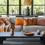 Wool Cushion Cover - Orange
