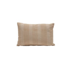 Housse De Coussin En Coton Crochetté - Beige