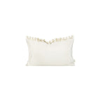 Housse De Coussin En Lin Et Coton - Blanc