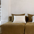 Housse De Coussin Broderie Macramé - Ecru