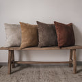 Housse De Coussin En Velours Côtelé - Beige
