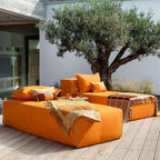 Housse De Coussin En Éponge - Marron