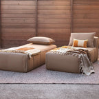 Housse De Coussin En Éponge - Marron