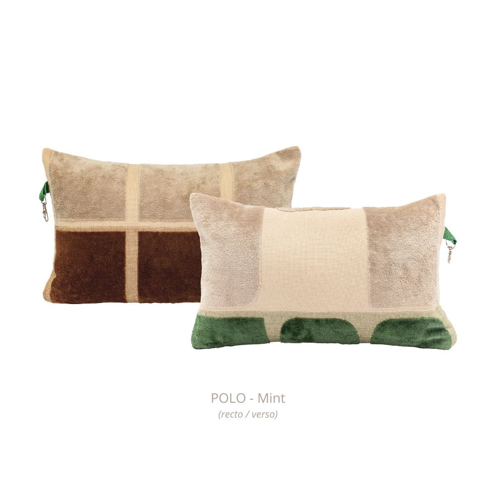 Housse De Coussin En Éponge Coverpolo - Mint
