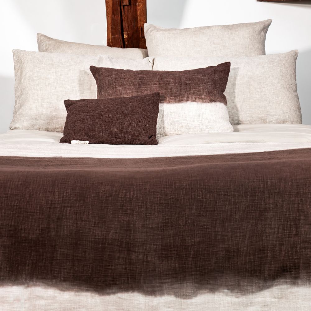 Housse De Coussin À Motif Deep Dye - Violet