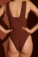 Cove One-Piece Swimsuit - Chesnut