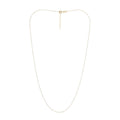 “Amada White” necklace, 375/1000 yellow gold – 375/1000 yellow gold