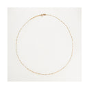 Amada White Necklace - Yellow Gold