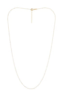 Amada White Necklace - Yellow Gold