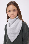 Echarpe Bandana Triange Uni Cozy - Gris Clair - Enfant
