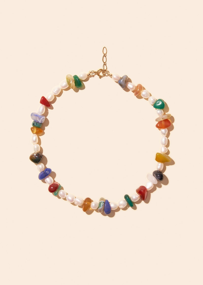 Le Collier X Nénés Paris En Pierres Naturelles Et Nacres