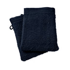 Juego de 2 toallitas "Spa" - 100% algodón - Azul medianoche