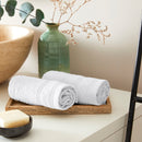 Serviettes Invité "Spa" - 100% Coton - Neige