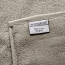 Serviettes Invité "Spa" - 100% Coton - Sable